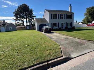 Billy B.'s grass maintenance service result