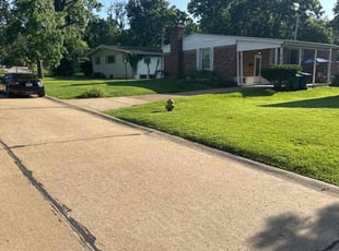Tiffany B.'s lawn maintenance service result