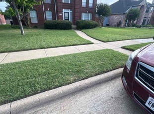 Christine M.'s turf maintenance service result