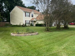 Judy B.'s lawn care service result