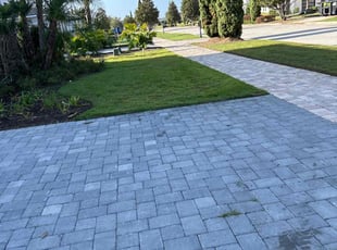 Amber J.'s lawn service service result