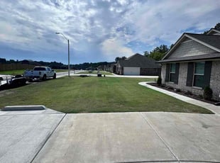 Harlan M.'s grass cutting service result