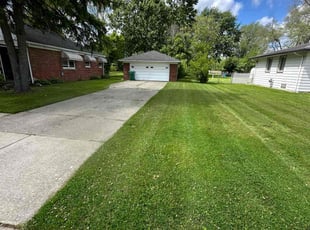 Joe W.'s grass cutting service result