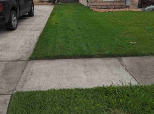 Kathleen L.'s lawn maintenance service result