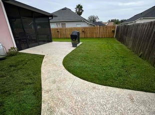 Valerie M.'s lawn care service result