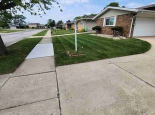 Franzetta R.'s grass cutting service result