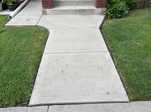 Aaron A.'s lawn service service result