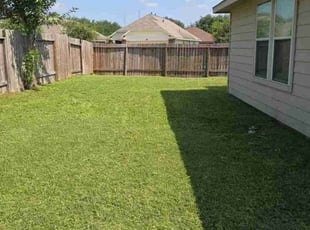 Carol F.'s lawn maintenance service result