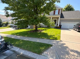John C.'s grass cutting service result