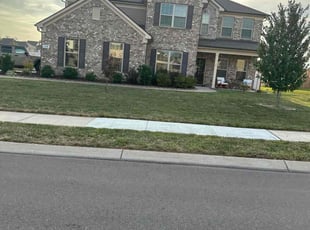 De D.'s grass maintenance service result