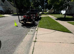 Stasia B.'s grass cutting service result