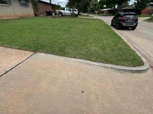 Junior A.'s grass maintenance service result