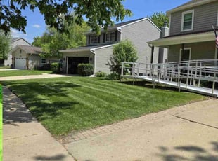 Mathew C.'s grass maintenance service result