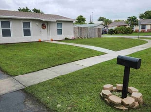 Janice H.'s lawn service service result
