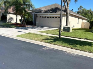 Sharon K.'s yard service service result
