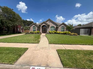 Jim D.'s grass maintenance service result