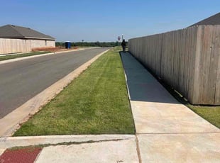 Lee M.'s landscaping service result