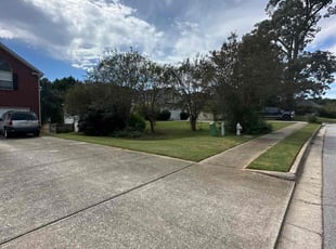 Karen G.'s lawn maintenance service result
