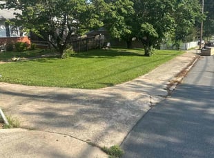 Rebecca W.'s lawn care service result