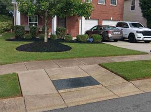 Diane C.'s Mulching service result