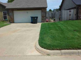 Flor G.'s grass maintenance service result