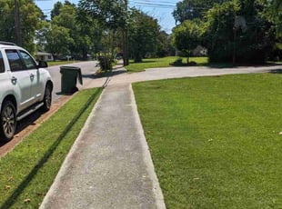 Jasmine K.'s lawn care services service result