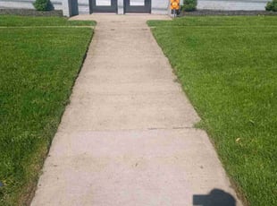 Donna G.'s grass maintenance service result