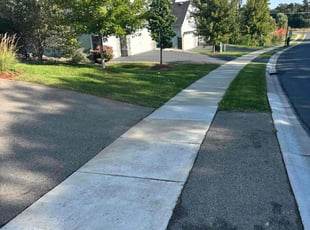Peggy D.'s turf care service result
