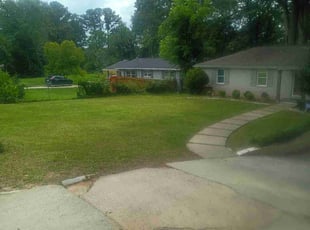 Mary V.'s grass cutting service result