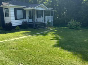 Jason Y.'s grass cutting service result