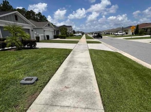 David R.'s landscaping service result