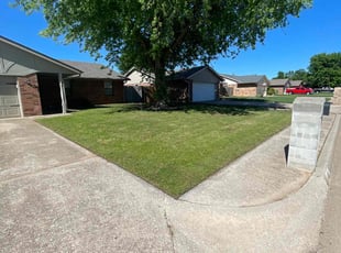 Rose B.'s grass maintenance service result