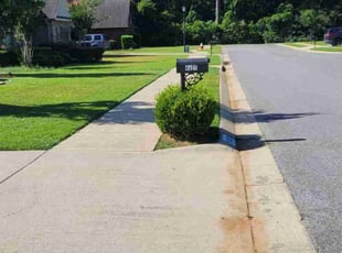 Mary S.'s grass cutting service result