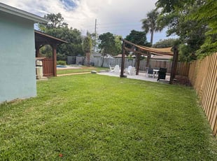 Gladys M.'s turf care service result