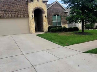 Tina P.'s grass cutting service result