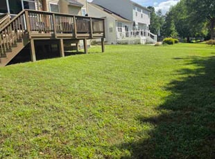 Stephanie C.'s turf maintenance service result