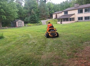 Drew W.'s turf care service result