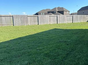 Jennifer D.'s turf maintenance service result