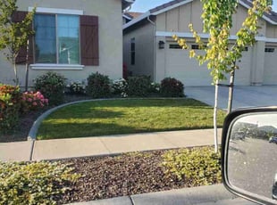 John B.'s lawn care service result