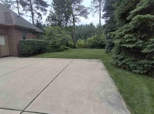 Hayley M.'s lawn maintenance service result