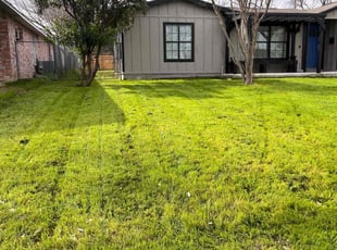 Gabriel T.'s residential landscaping service result