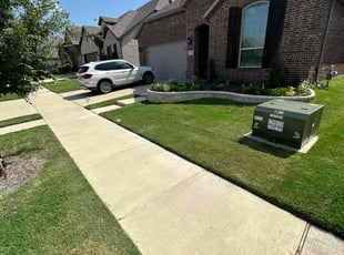 James L.'s lawn maintenance service result