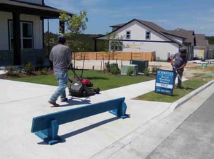 Alex N.'s grass cutting service result