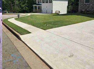 Kathleen F.'s lawn care service result