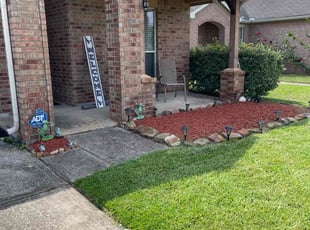 George G.'s residential landscaping service result