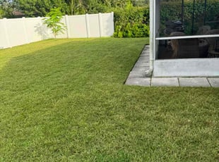 Clarence W.'s turf maintenance service result