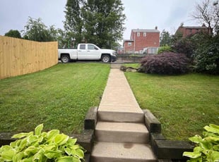 Steve V.'s lawn service service result
