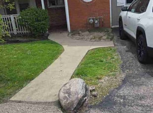 Rob D.'s grass cutting service result