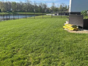 Cherie C.'s lawn care service result