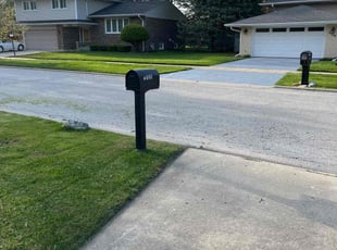 Mechelle B.'s grass cutting service result